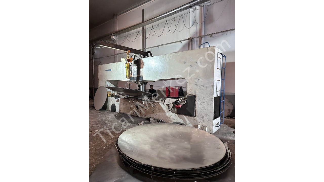 ŞAHİN MARKA 300 TON BOMBE PRESİ