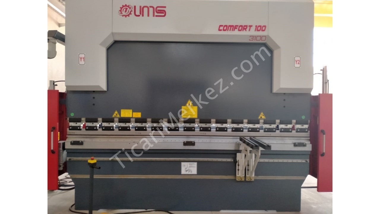 UMS MARKA COMFORT 3 METRE 100 TON HİDROLİK ABKANT PRES (SIFIR)