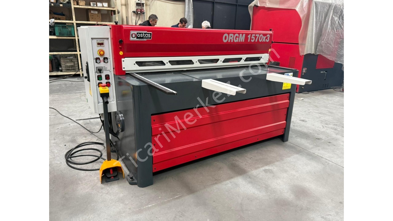 OSTAŞ MARKA 1570X3 MM NC REDÜKTÖRLÜ GİYOTİN MAKAS