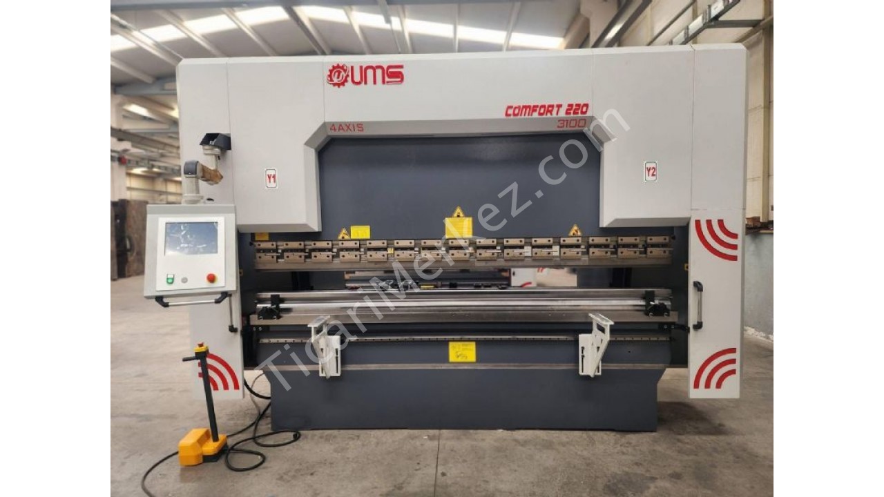UMS MARKA 3X220 TON CNC HİDROLİK ABKANT PRES
