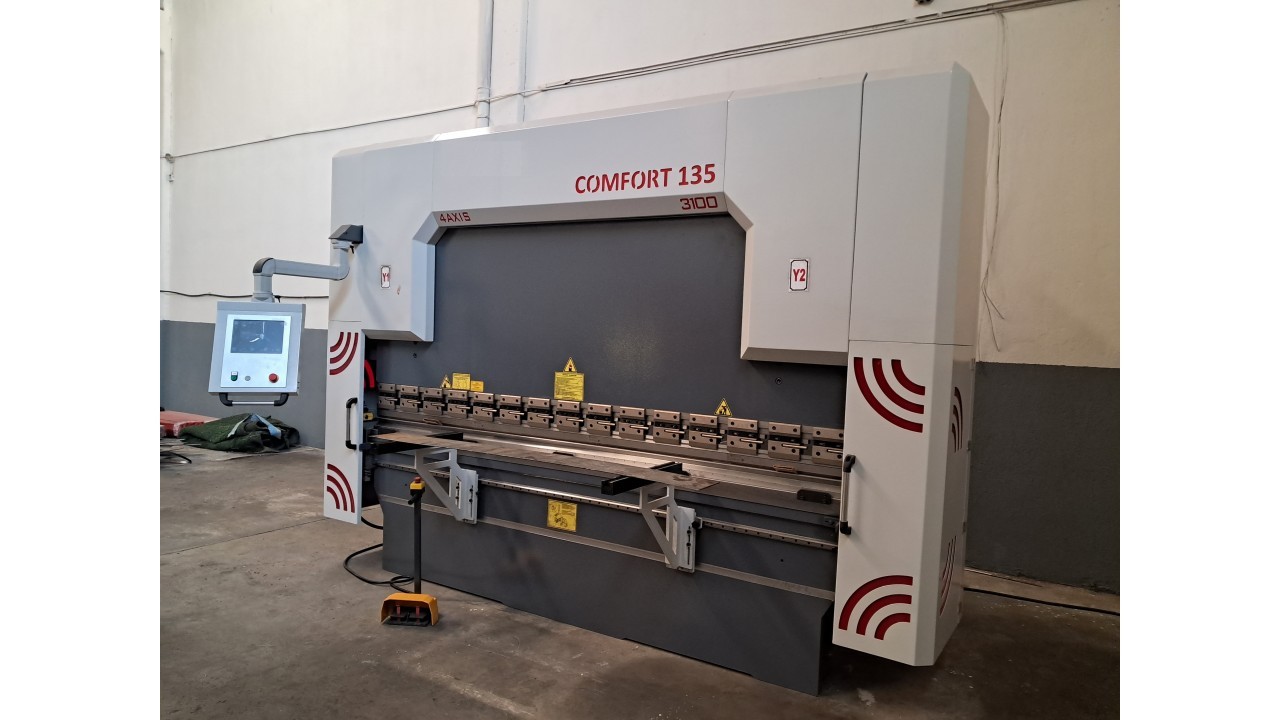 CNC 3100 x 135 Ton 4 Eksen Linda Abkant Pres - Press Brake ( SIFIR )