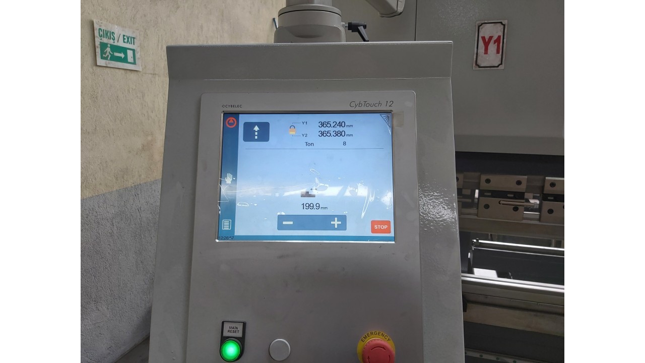 CNC 3100 x 135 Ton 4 Eksen Linda Abkant Pres - Press Brake ( SIFIR )