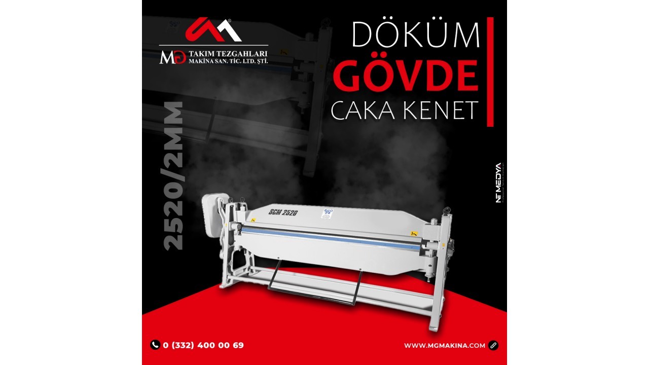 2520 x 2mm Döküm Gövde Caka Kenet