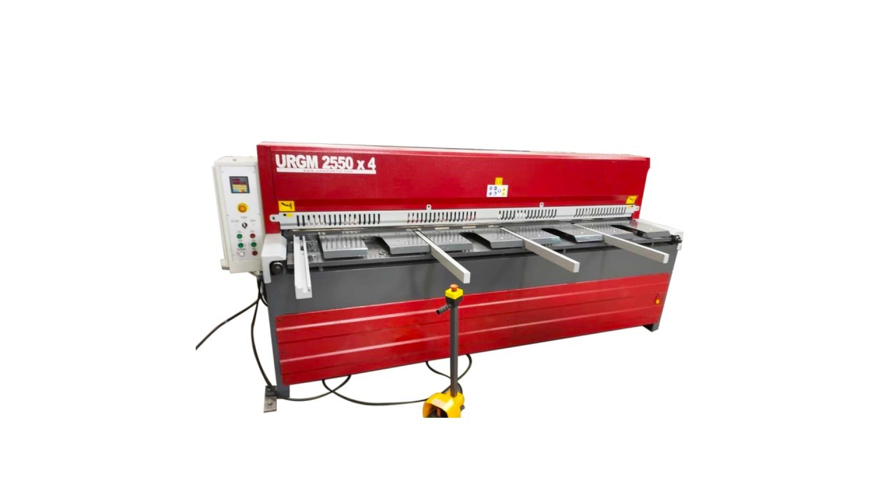 LRGM 2550 x 4mm Rediktörlü Giyotin Makas LİNDA MACHİNE - Guillotine Machines