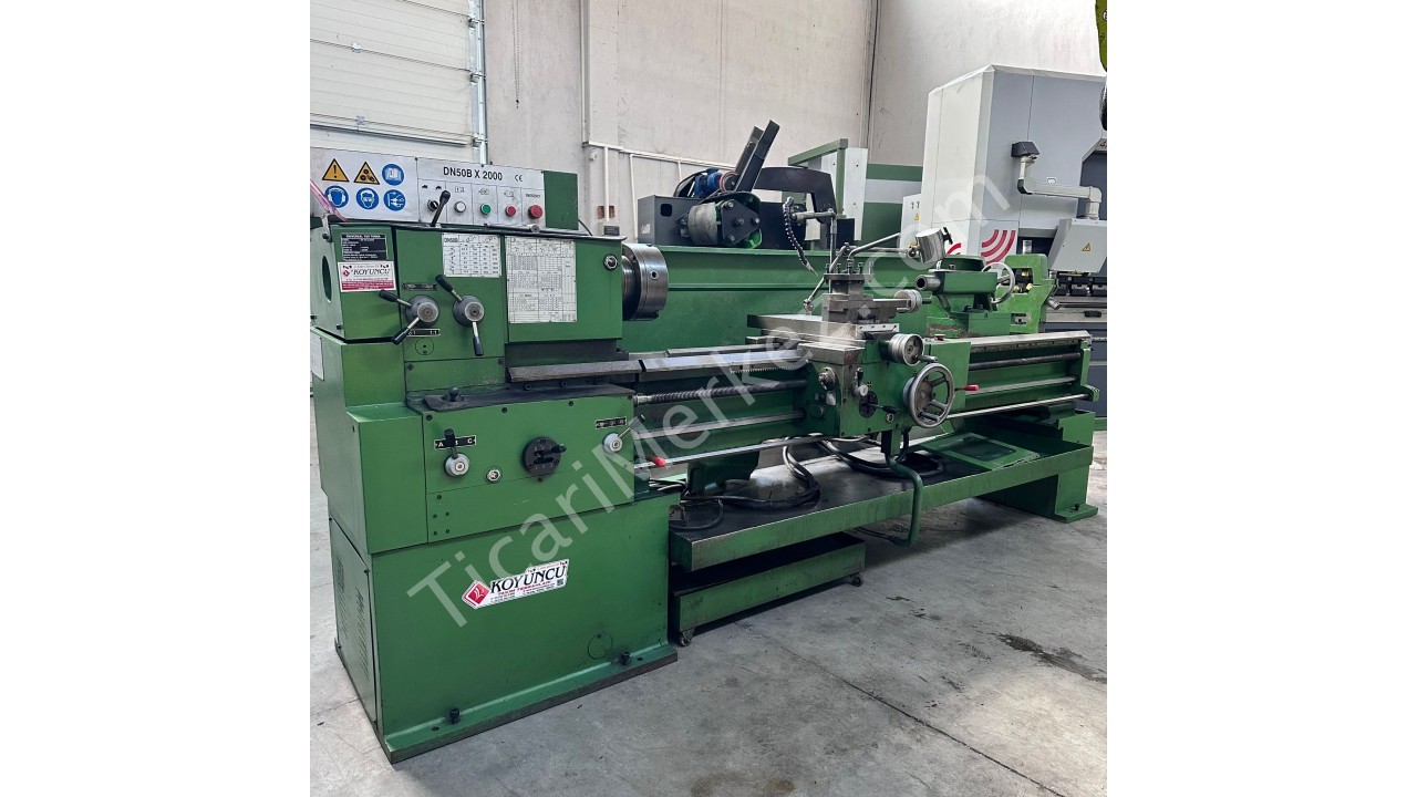 DN50 2000X500 ÜNİVERSAL ÇİN TOS TORNA TEZGAHI